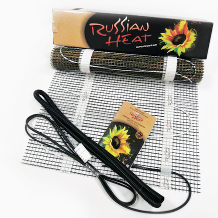 Нагревательный мини-мат двухжильный Russian Heat (6 кв.м.)